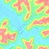 Wagersville topographic map, elevation, terrain