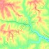 Hatton topographic map, elevation, terrain