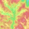 William topographic map, elevation, terrain