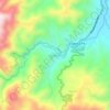 Baracbac topographic map, elevation, terrain