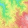 Le Pecher topographic map, elevation, terrain