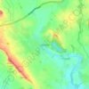 Seisdon topographic map, elevation, terrain