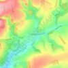 Warter topographic map, elevation, terrain