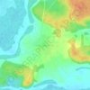 Katchang Tenda topographic map, elevation, terrain