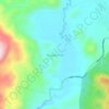 Wasuponda topographic map, elevation, terrain