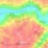 Les Chantretots topographic map, elevation, terrain