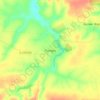 Popivtsi topographic map, elevation, terrain