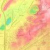 Oak Park topographic map, elevation, terrain