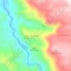 Sangkub Ii topographic map, elevation, terrain