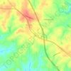 Sophia topographic map, elevation, terrain