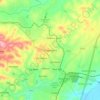 Empangeni topographic map, elevation, terrain