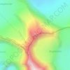 Bishorn topographic map, elevation, terrain