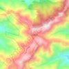 Janedghat topographic map, elevation, terrain