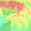 Kalidawir topographic map, elevation, terrain