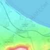 Marske-by-the-Sea topographic map, elevation, terrain