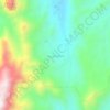 Mont Sina Ecolodge topographic map, elevation, terrain