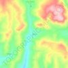 Yerköy topographic map, elevation, terrain