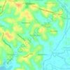 Makandana topographic map, elevation, terrain