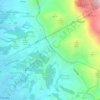 Linzë topographic map, elevation, terrain