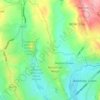 Ball Green topographic map, elevation, terrain