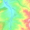 Emarat topographic map, elevation, terrain