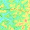 Erewwela East topographic map, elevation, terrain