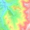 Valdició topographic map, elevation, terrain