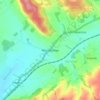 Wormbridge topographic map, elevation, terrain