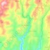 Durensawit topographic map, elevation, terrain