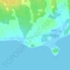 Upper Cape topographic map, elevation, terrain