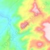 Debre Damo Debir topographic map, elevation, terrain