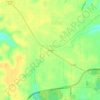 Grogan topographic map, elevation, terrain