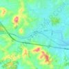 Yokjon-dong topographic map, elevation, terrain