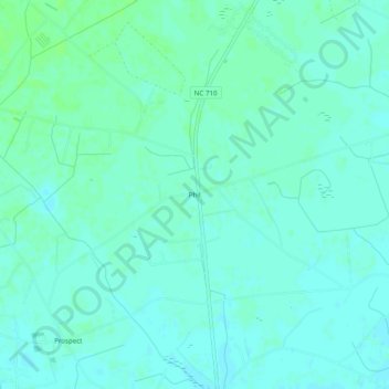 Phil topographic map, elevation, terrain