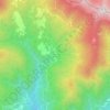 Capanne di Sillano topographic map, elevation, terrain