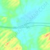 Ramsar topographic map, elevation, terrain