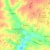 Burgh topographic map, elevation, terrain