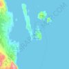 Vardø topographic map, elevation, terrain