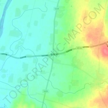 Banquan topographic map, elevation, terrain