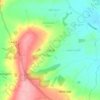 Icomb topographic map, elevation, terrain