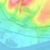 Melton topographic map, elevation, terrain