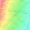 Karanglo topographic map, elevation, terrain