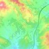 Choirokoitia topographic map, elevation, terrain