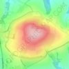 Kit Hill topographic map, elevation, terrain