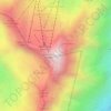 Kitzsteinhorn topographic map, elevation, terrain