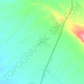 Barima topographic map, elevation, terrain