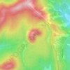 Volcán El jumento topographic map, elevation, terrain