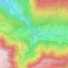 Runcadic - Runggaditsch - Roncadizza topographic map, elevation, terrain