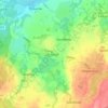 Kovai topographic map, elevation, terrain