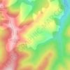 Las Paules topographic map, elevation, terrain